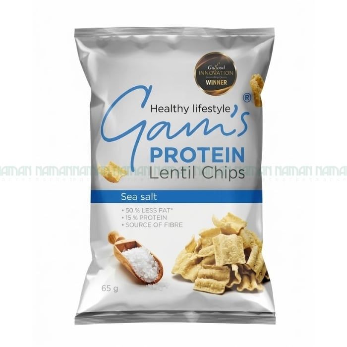 Lentil Chips Sea Salt Gam'S 65G