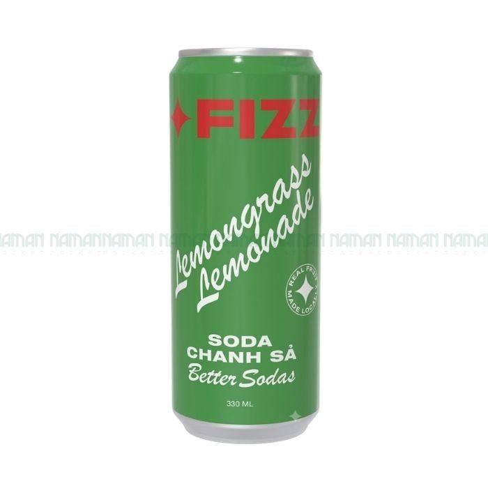 Soda Chanh Sả Fizz Soda 330Ml
