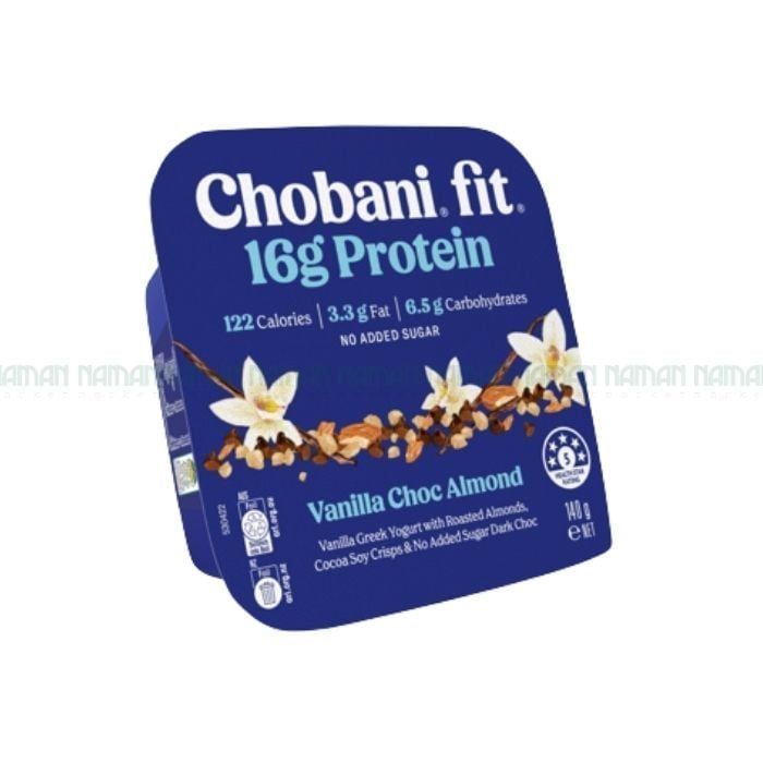 Flip Greek Yogurt Vanilla Choco Almond Chobani 140G