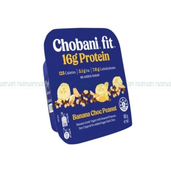 Sữa Chua Hy Lạp Fit Flip Vị Chuối Socola Đậu Phộng Chobani 140G