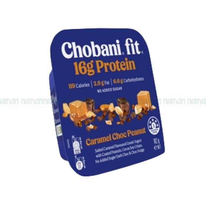 Sữa Chua Hy Lạp Fit Flip Vị Caramen Socola Đậu Phộng Chobani 140G