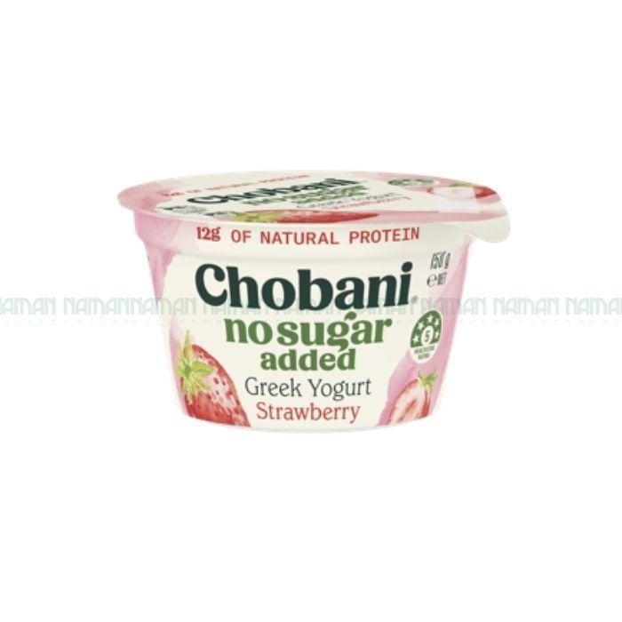Sữa Chua Hy Lạp Không Đường Vị Dâu Chobani 150G