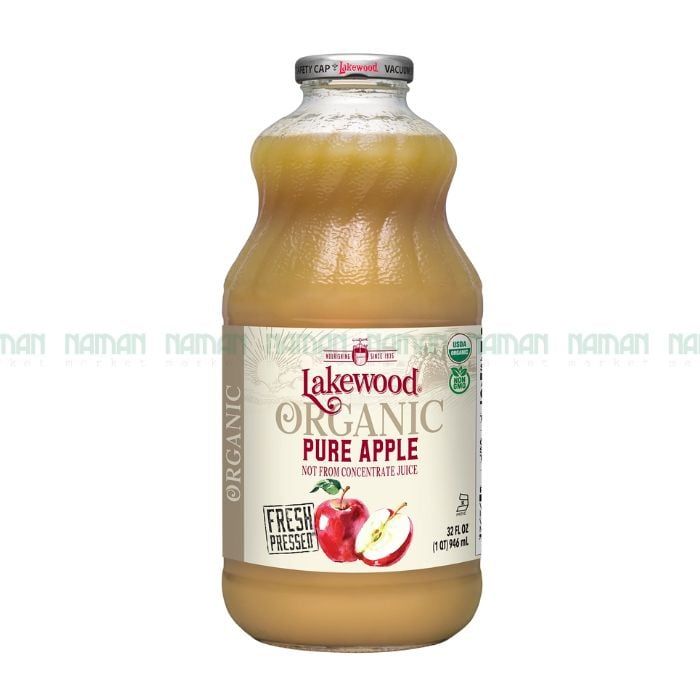 Organic Juice Pure Apple Lake Wood 946Ml