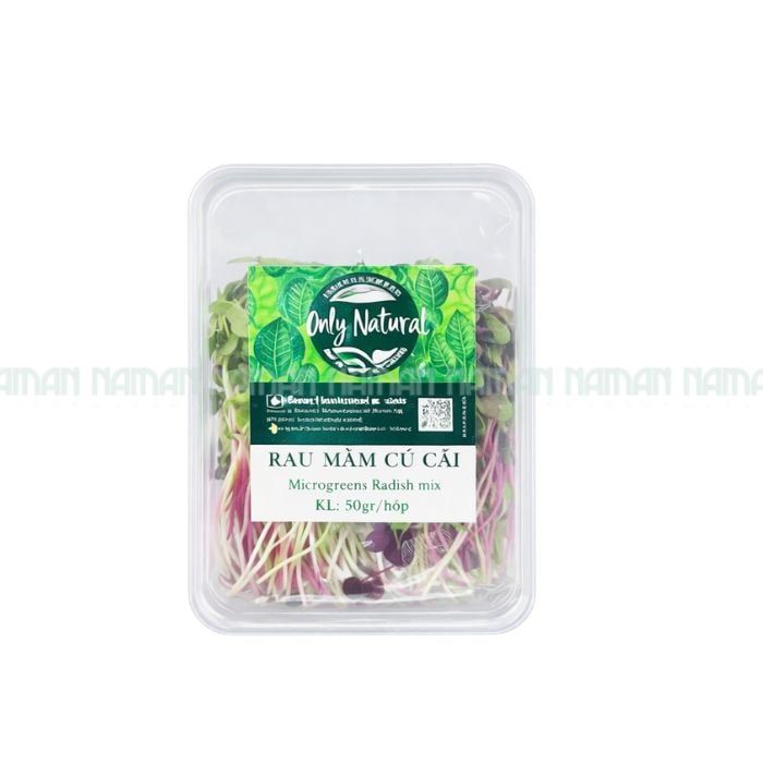 Rau Mầm Củ Cải Only Natural 50G