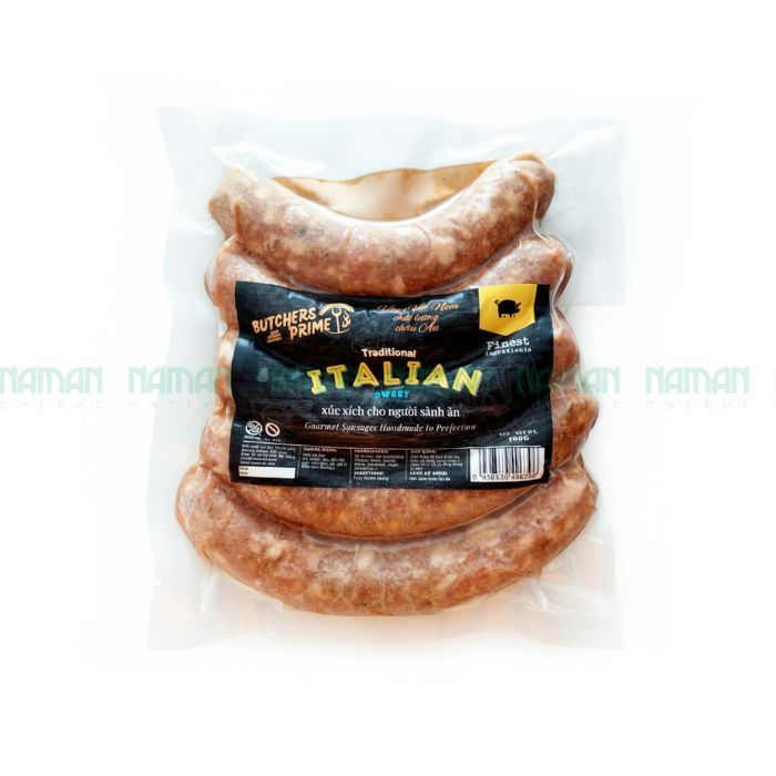 Fz Sausages Italian Sweet Butchers Prime 500G