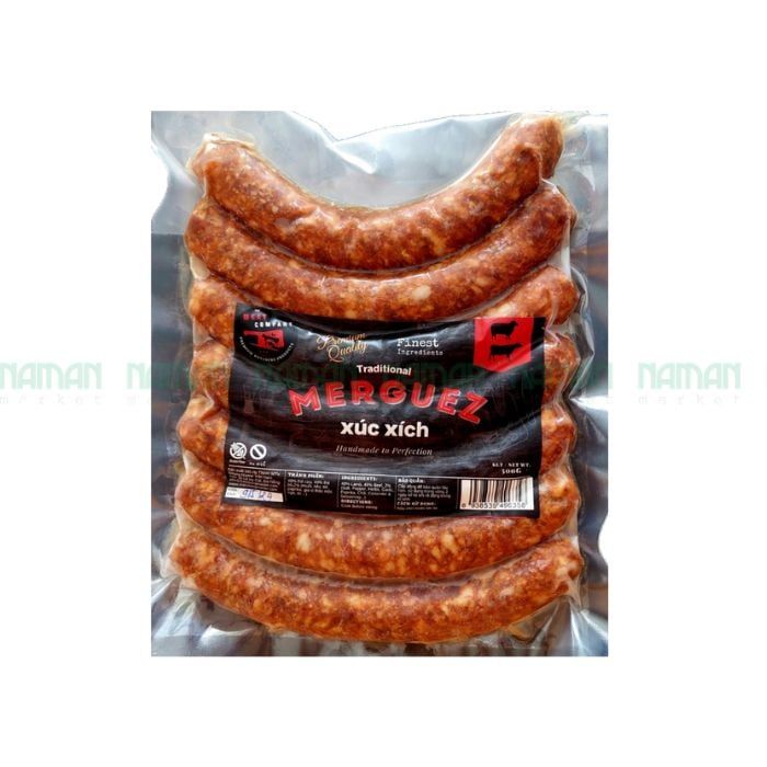 Xúc Xích Ma Rốc Merguze Đông Lạnh Butchers Prime 500G