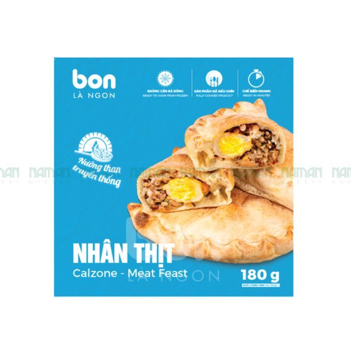 Pizza Gập Nhân Thịt Bon Là Ngon 180G