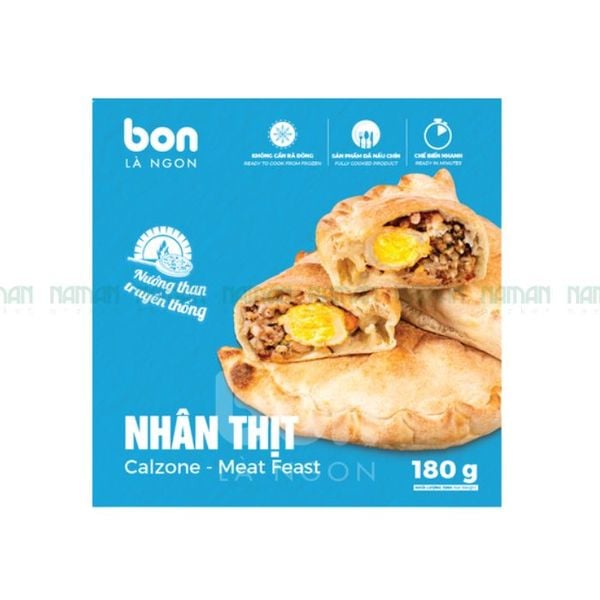 Calzone Pizza Meat Feast Bon Là Ngon 180G