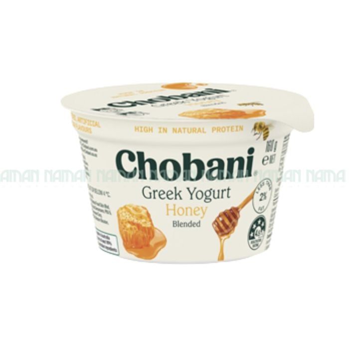 Greek Yogurt Honey Blended Chobani 160G