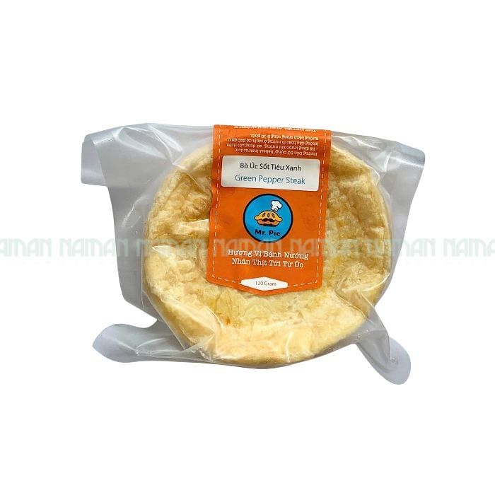 Pie Real Butter Aust Beef Steak With Green Pepper Mr. Pie 120G