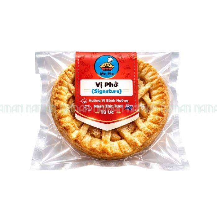 Pie Real Butter Beef With Phở Spices Mr. Pie 120G