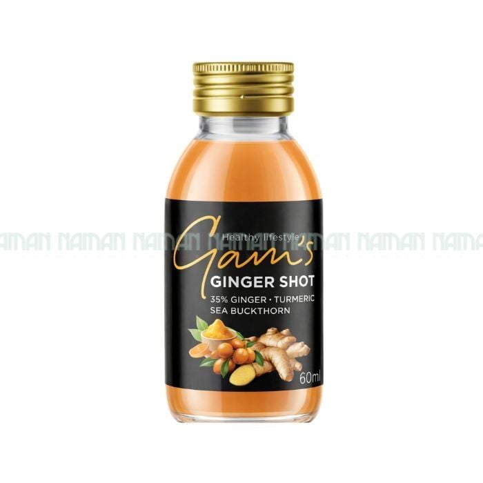 Nước Ép Gừng Cô Đặc Vị Nghệ & Hắc Mai Biển Gam'S
60Ml
