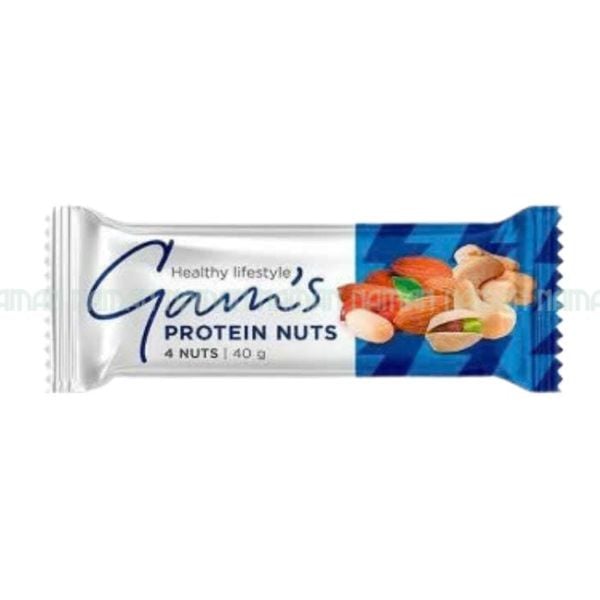 Protein Bar 4 Nuts Gam'S 40G