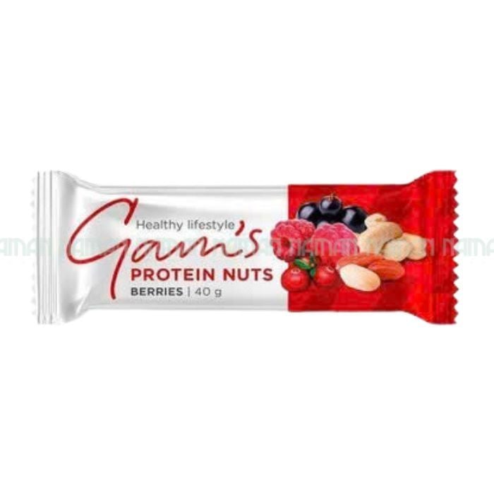 Thanh Năng Lượng Hạt & Quả Mọng Gam'S 40G