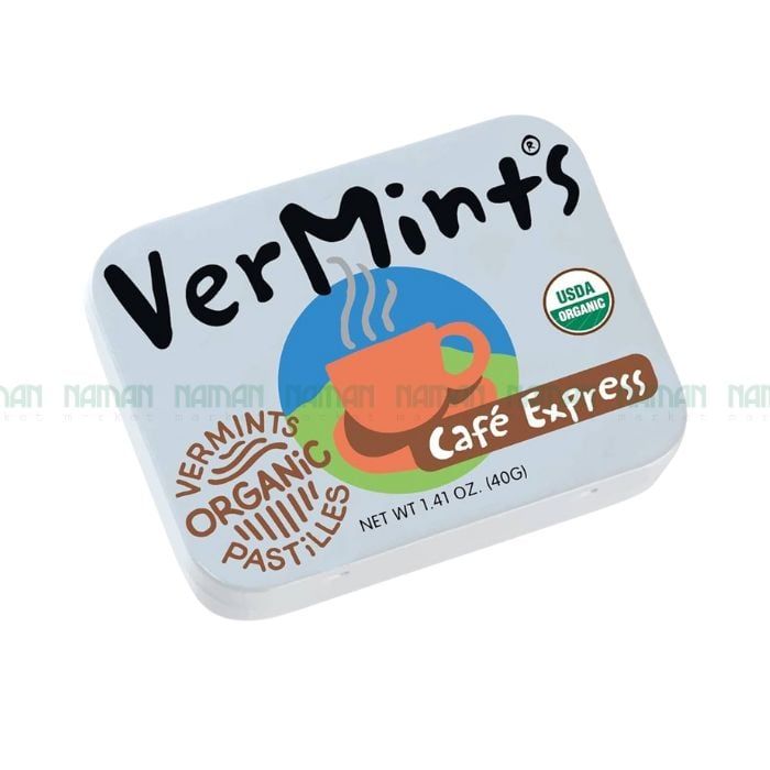 Café Express Flavored Organic Candy Vermints 40G