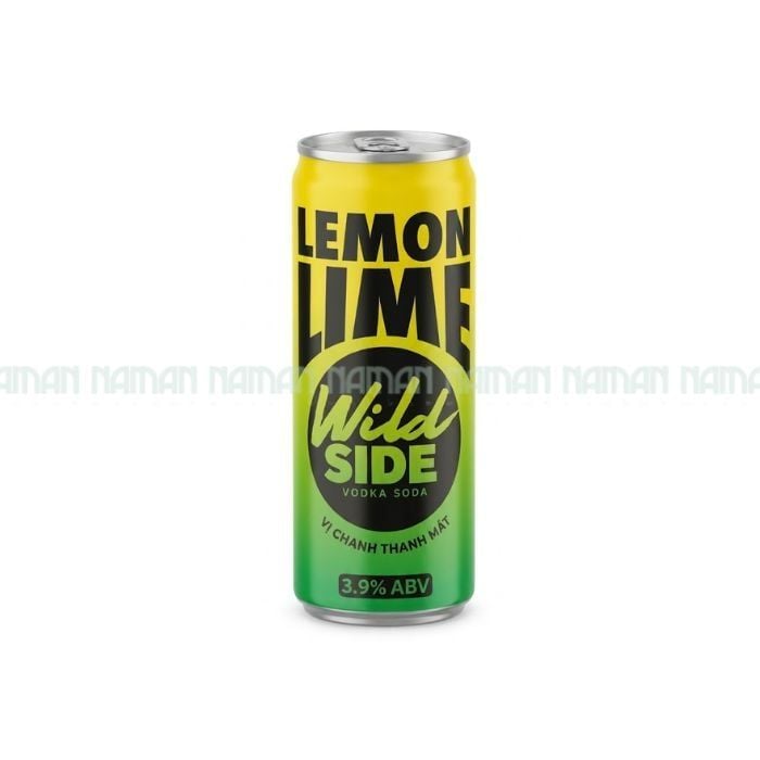 Soda Chanh Sả Wildside 330Ml