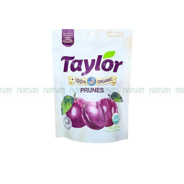 Mận Hữu Cơ Sấy Taylor 250G