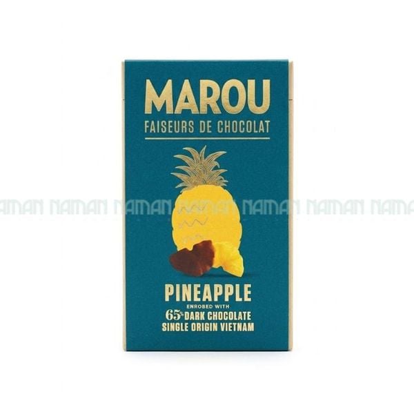 Thơm Sấy Dẻo Nhúng Socola Marou 100G