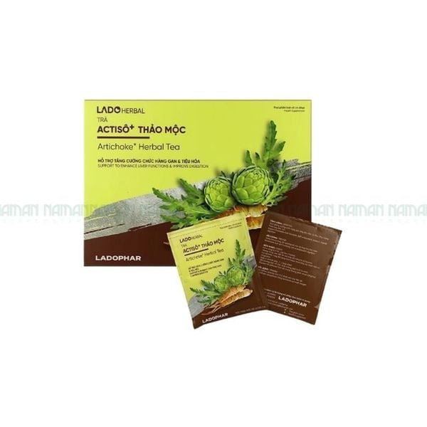 Trà Atiso Thảo Mộc Ladoherbal 100 Gói/200G