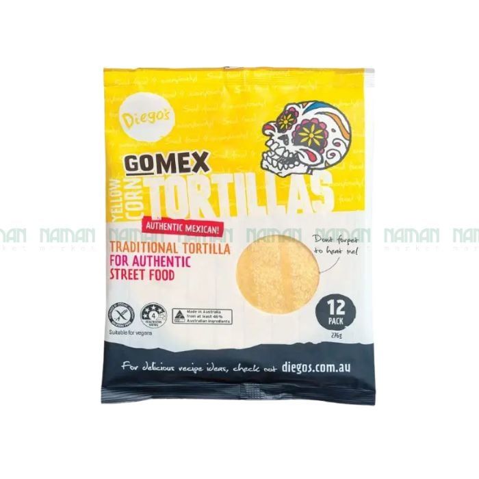 Tortillas Yellow Corn Diogo'S Gomex 276G