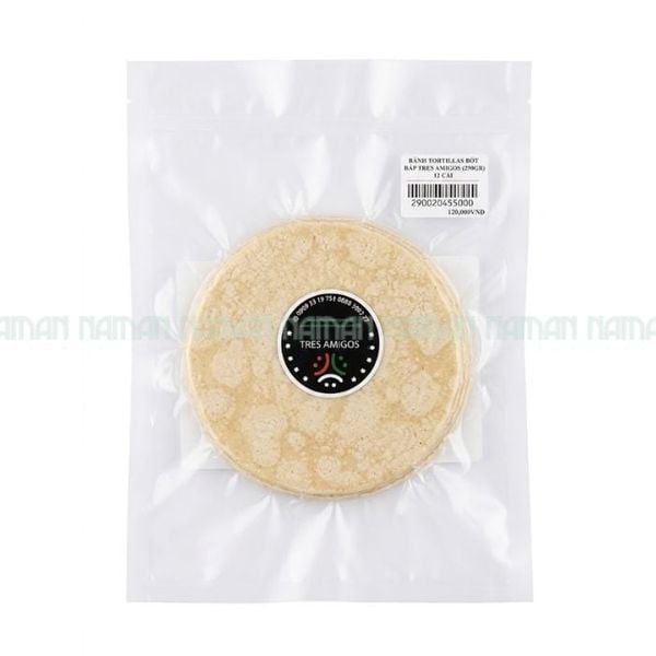 Corn Tortillas Tres Amigos 230Gr 12Pcs