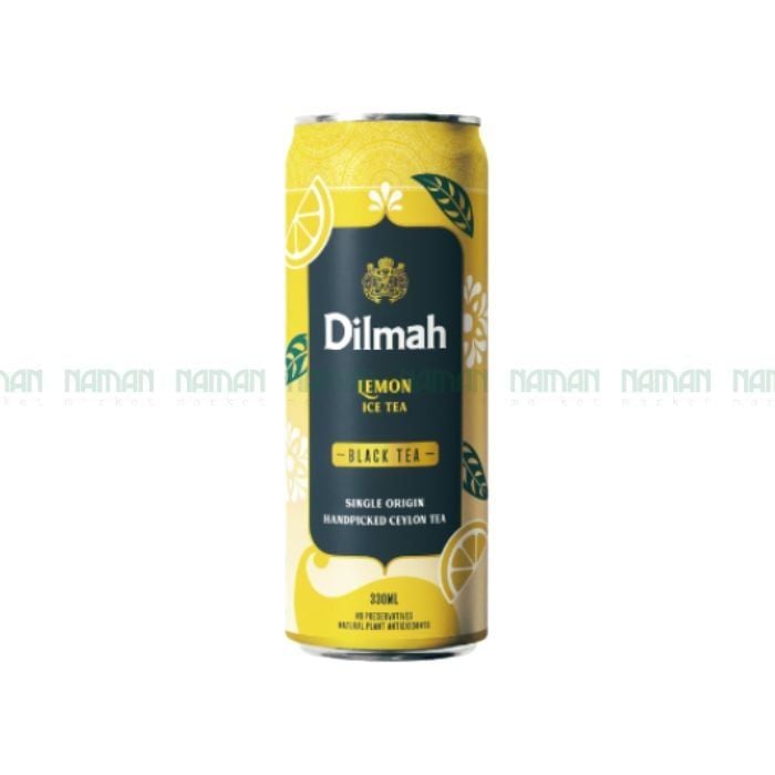 Black Tea Lemon Can Dilmah 330Ml