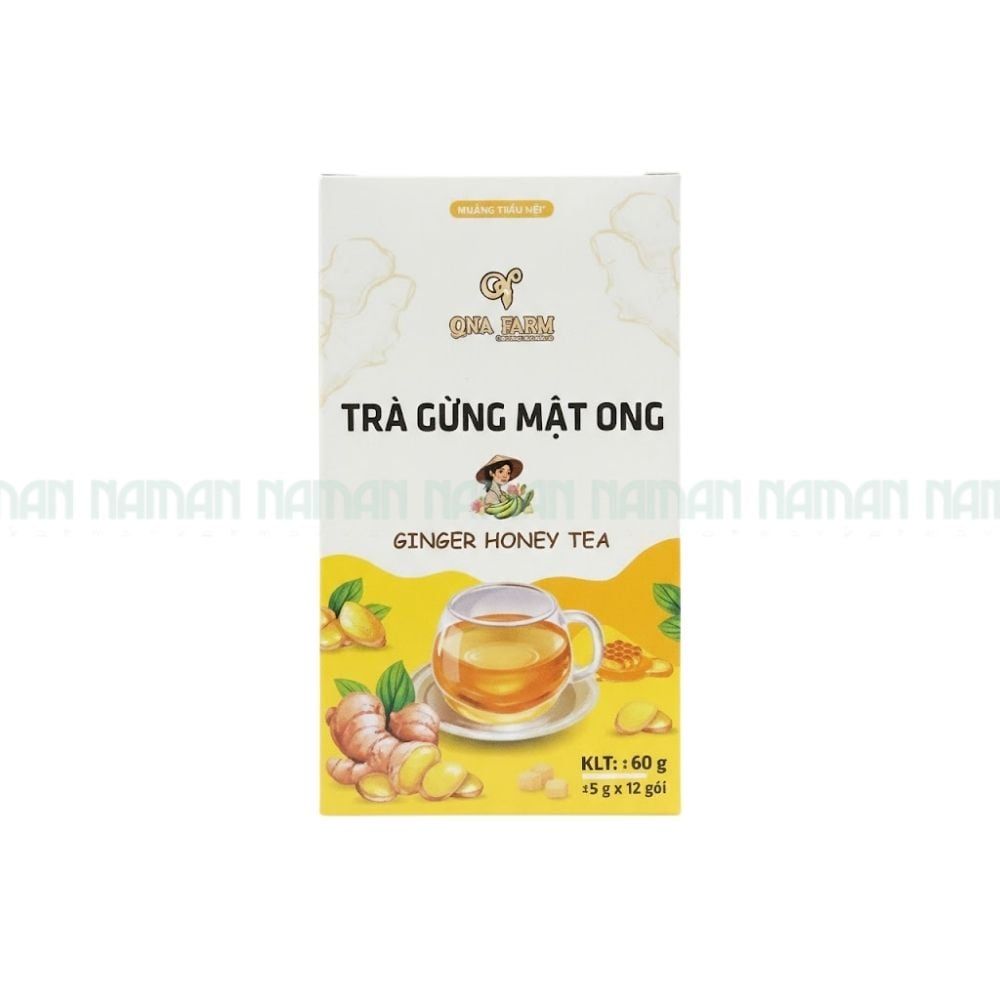 Trà Gừng Mật Ong Qna Farm 60G