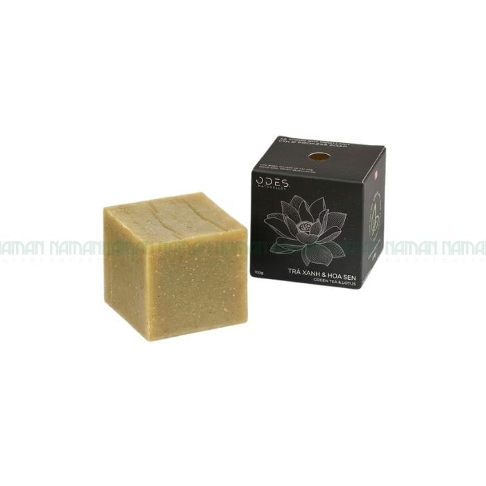 Green Tea & Lotus Soap Odes Naturelles 100G