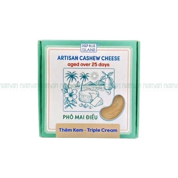 Aged Cashew Cheese Triple Cream Deep Blue Island 145G