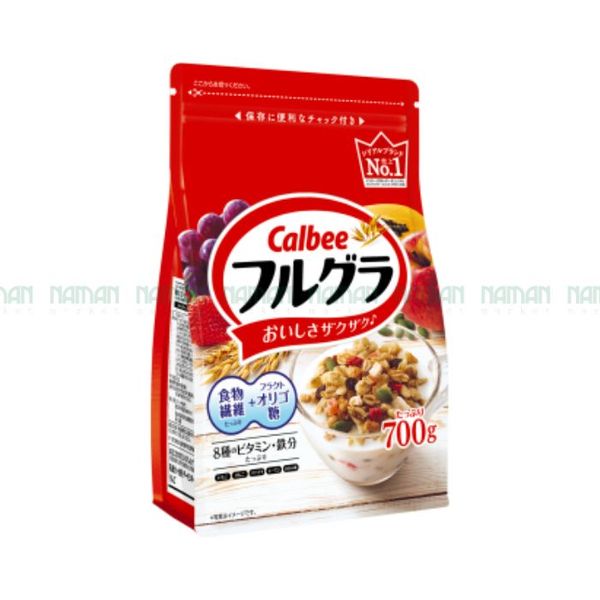 Ngũ Cốc Giòn Trái Cây Truyền Thống Calbee 450G