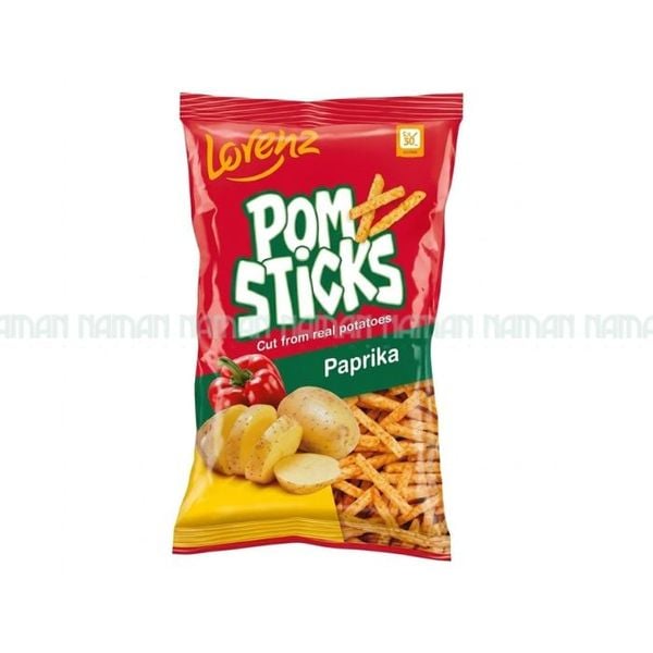 Khoai Tây Chiên Dạng Que Pomsticks Vị Ớt Cựa Gà Lorenz 85G