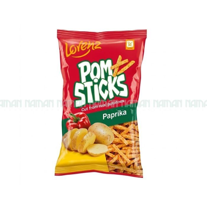 Khoai Tây Chiên Dạng Que Pomsticks Vị Ớt Cựa Gà Lorenz 85G