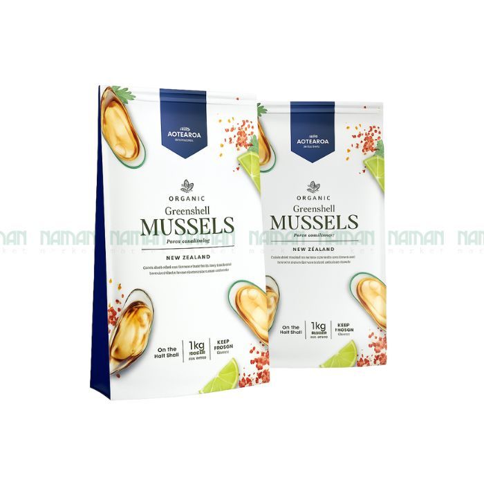 Vẹm Xanh Hữu Cơ Đông Lạnh New Zealand Pure Aotearoa 1Kg