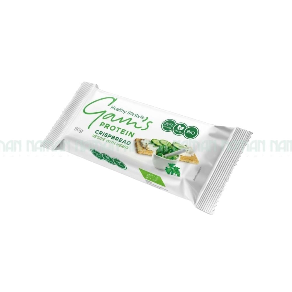 Protein Crispbread Veggie & Herbs Gam'S 50G