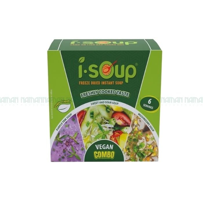 Freeze-Dried Soup Vegan Combo I-Soup 64G