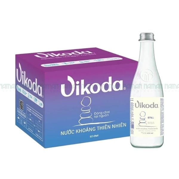 Screw Cap Non-Carbonated Mineral Water RGB Vikoda 450ml