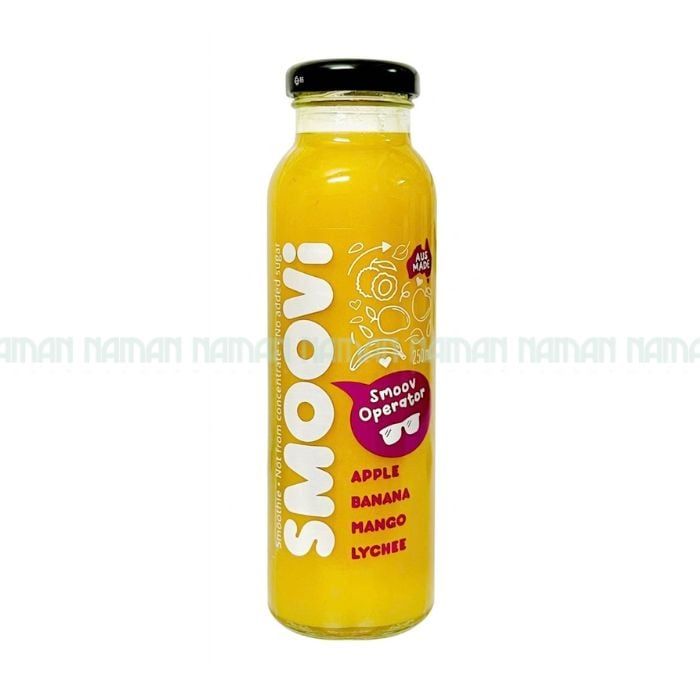Juice Apple, Banana, Mango, And Lychee Smoovi 250Ml
