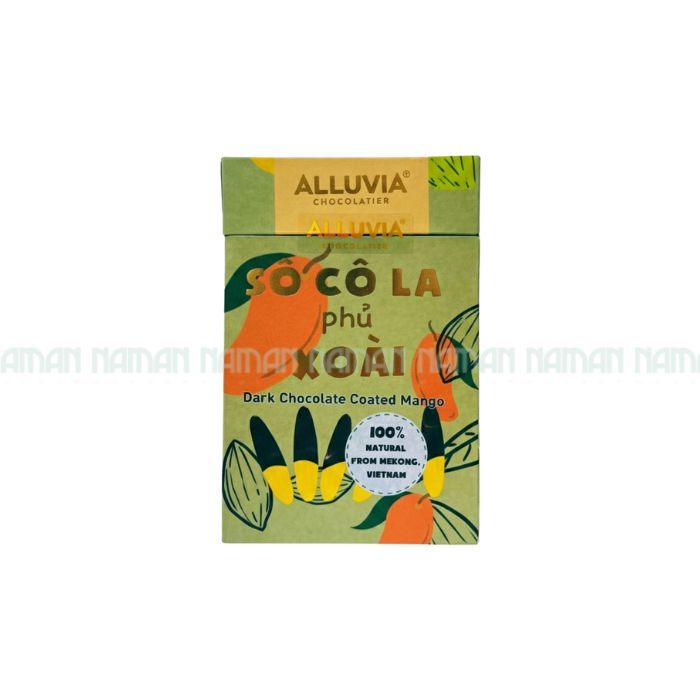 Mango Coated In Dark Chocolate Box Alluvia 100G