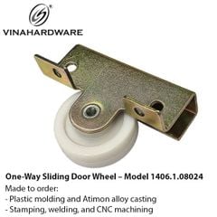 Bánh Xe Trượt Một Chiều Pát Cạnh Ø 32 mm – Mã 1406.1.08024