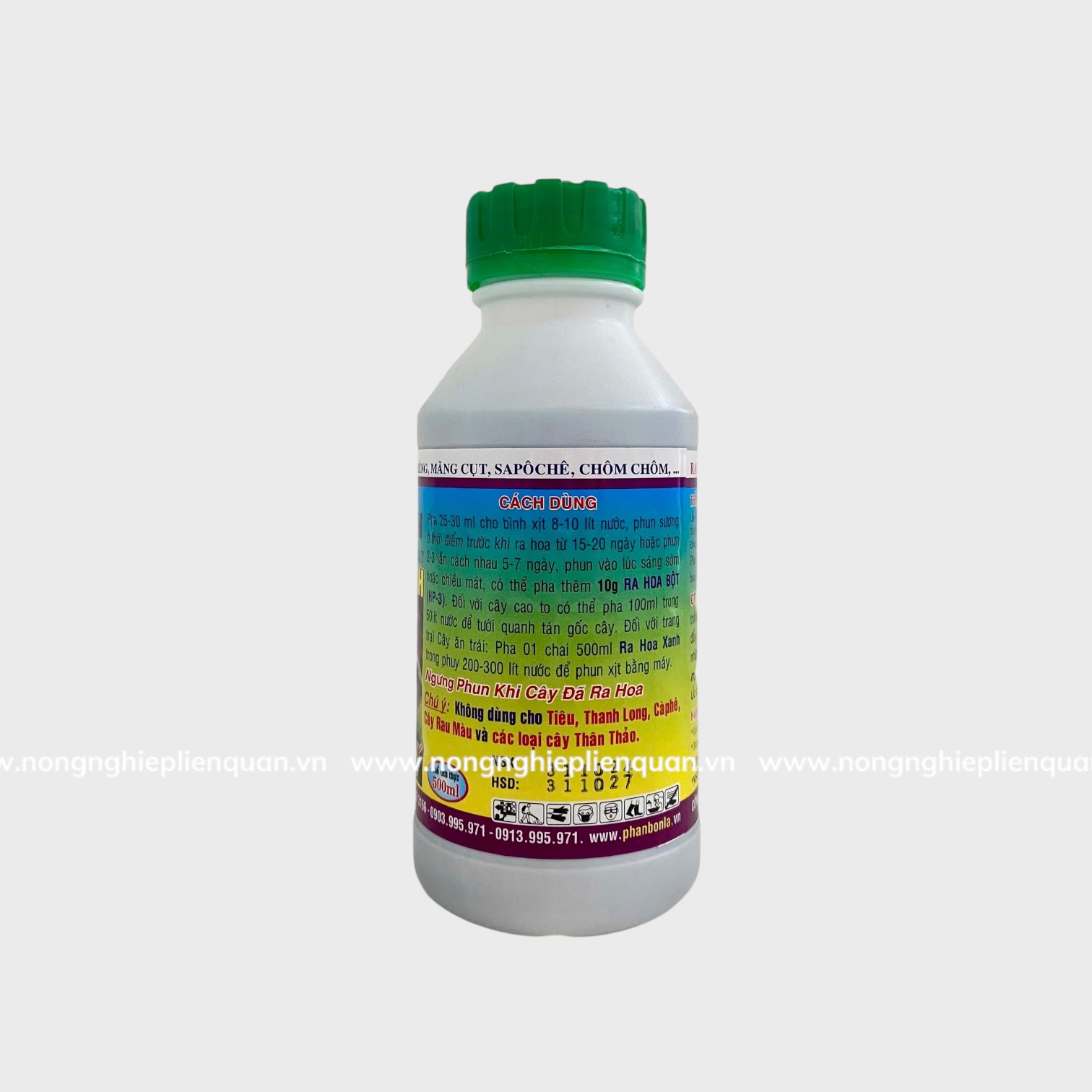 RA HOA XANH (500ml)