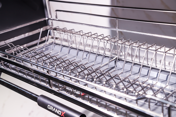 Giá bát đĩa nâng hạ 2 tầng nan Dẹt Grandx Sirius XL.60S