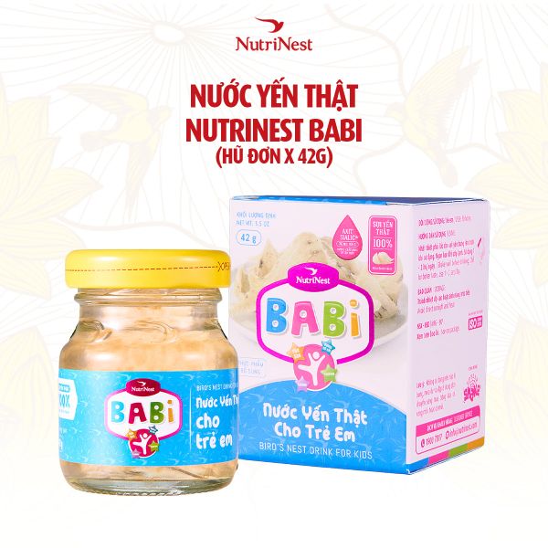  NutriNest Babi 42g - Hũ đơn 