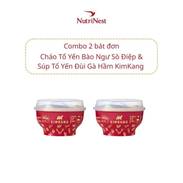  Combo Cháo Súp KimKang - 2 Bát Đơn 