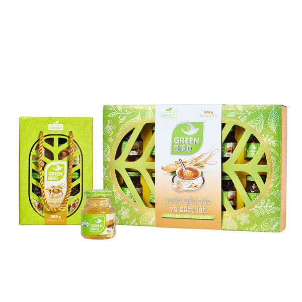  Bird's Nest Drink With Ginseng - Gift box 8 jars x 72 g 