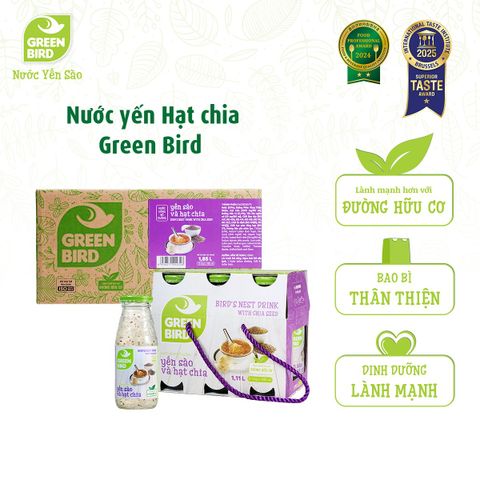Green Bird Hạt chia 185ml - L6