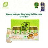  Green Bird Đông trùng 185ml - Hộp quà 6 