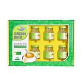  Bird's Nest Drink With Isomalt Green Bird - Gift box 6 jars x 72 g 