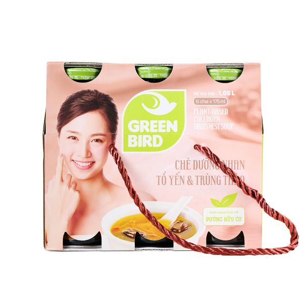  Plant-based Collagen Bird’s nest drink - Pack 6 bottles x 175ml 