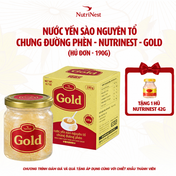  Gold 190g - Hũ đơn 