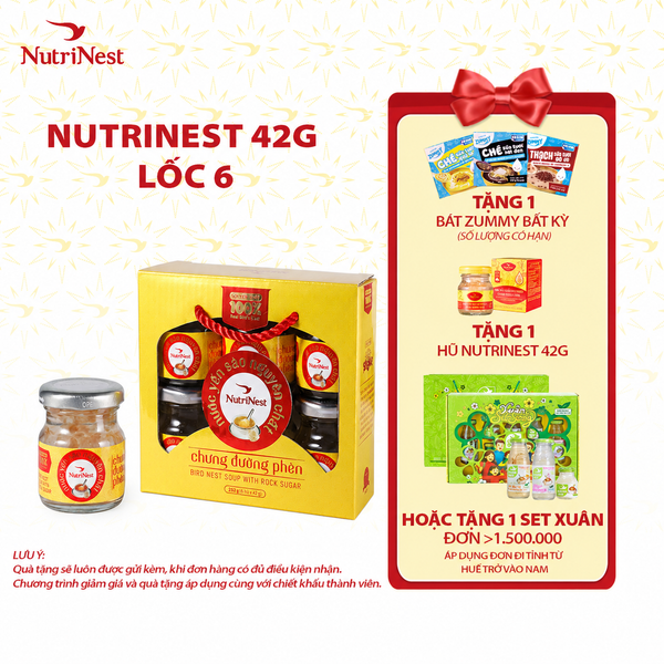  NutriNest 42g - Lốc 6 